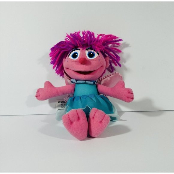 Abby Cadabby Pink Fairy 9” Sesame Street 2013 Plush Stuffed Animal Toy Hasbro - Picture 1 of 9